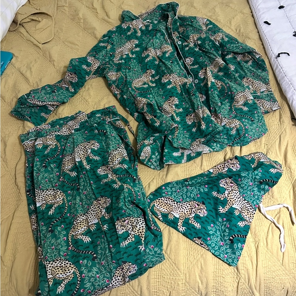 Print Fresh Bagheera Jungle Cat Print Pajama Set